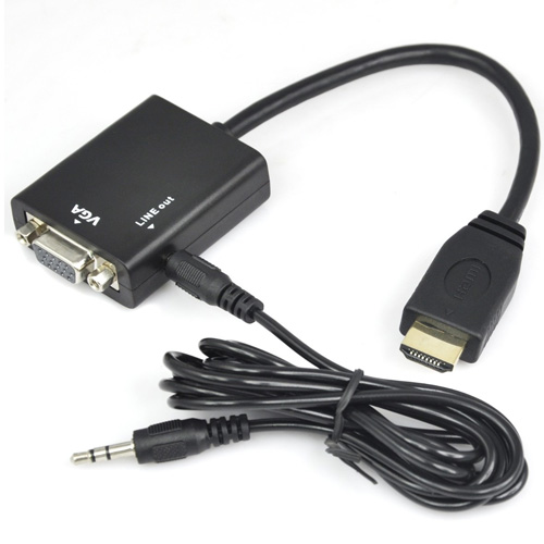 Conversor HDMI a VGA +Audio - Imagen 2